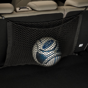 Zaščitna mreža za zadnje sedeže črna